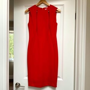 Calvin Kline bodycon midi formal dress